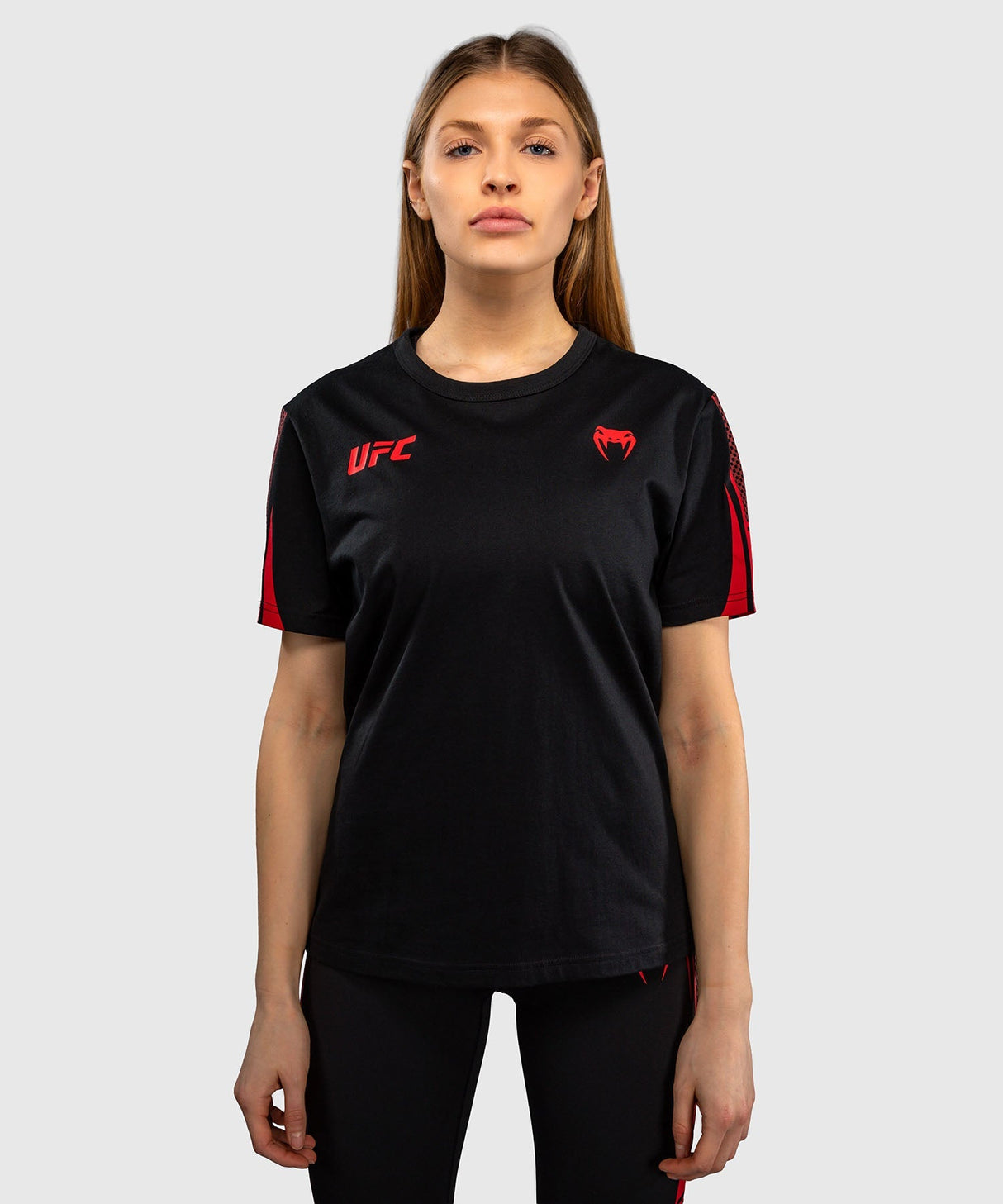 Venum UFC T-Shirt Unity Kurzarm Damen – Schwarz