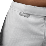 Hayabusa MMA Shorts Hex Mid-Thigh - Weiß
