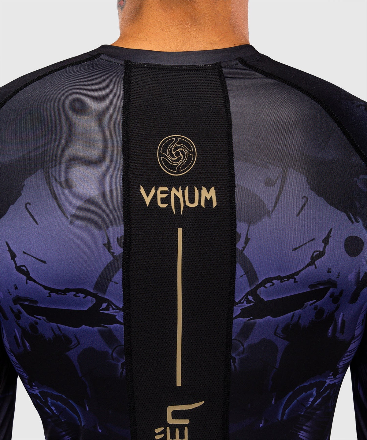 Venum Rashguard Gojo Jujutsu Kaisen Lange Ärmel - Lila