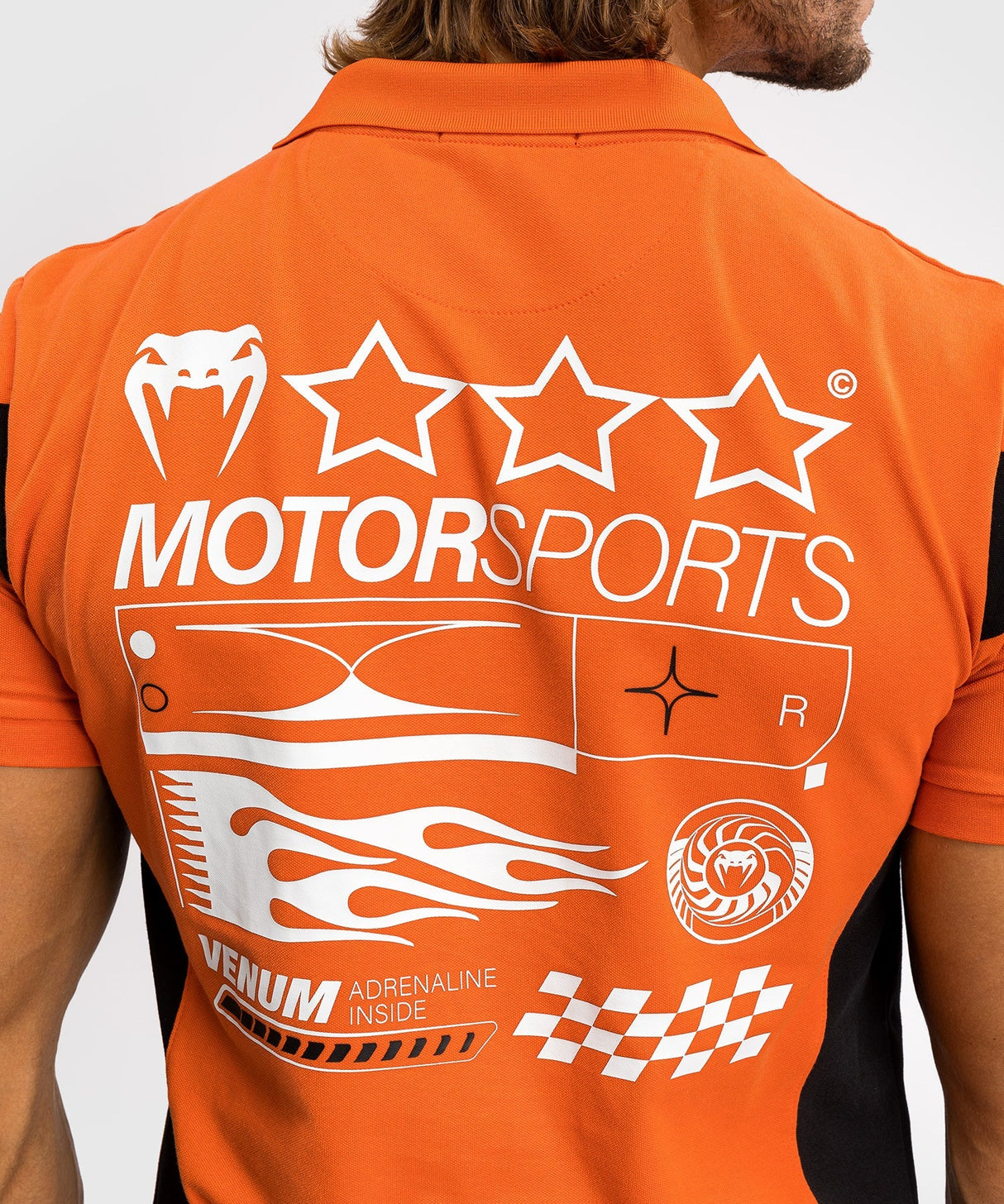 Venum Motorsport Polo - Tangerine