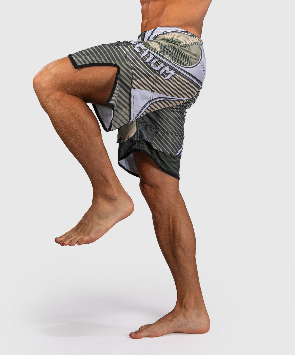Venum MMA Shorts Camo Hero - Khaki/Offwhite