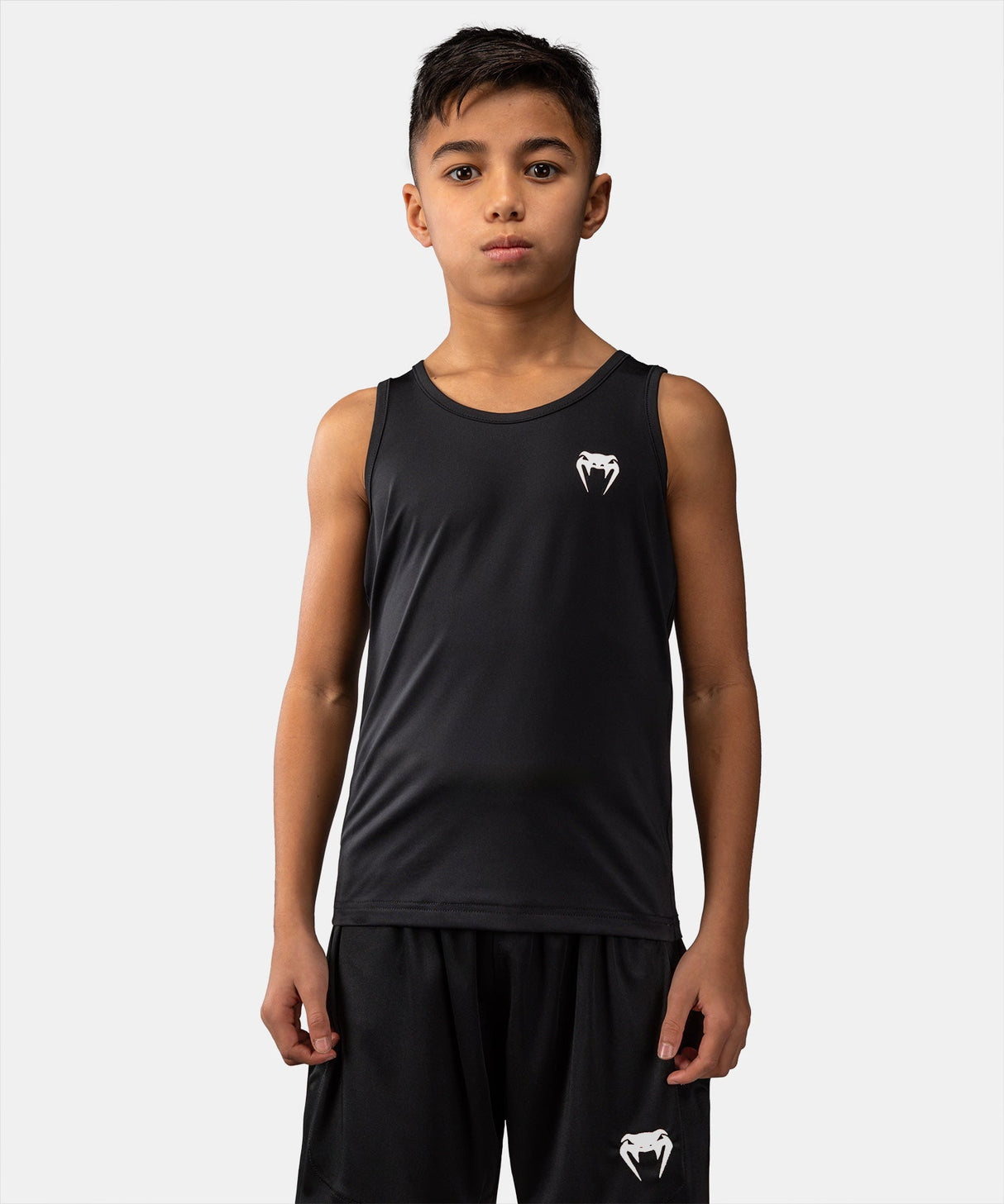 Venum Tank Top Contender Kinder - Schwarz/Weiß
