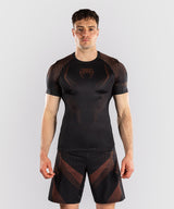 Venum Rashguard No-Gi 6.0 Kurzarm – Schwarz/Braun