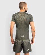 Venum Rashguard Kurzarm Serpenti – Khaki Grün