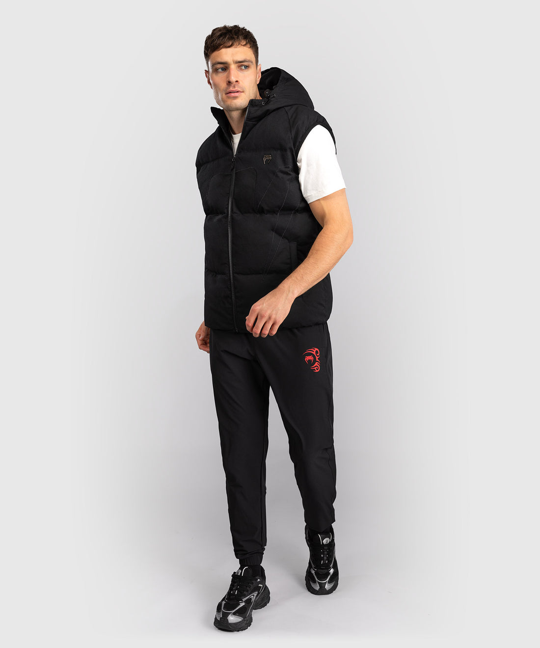 Venum Bodywarmer Attack Urban Gi Down – Schwarz