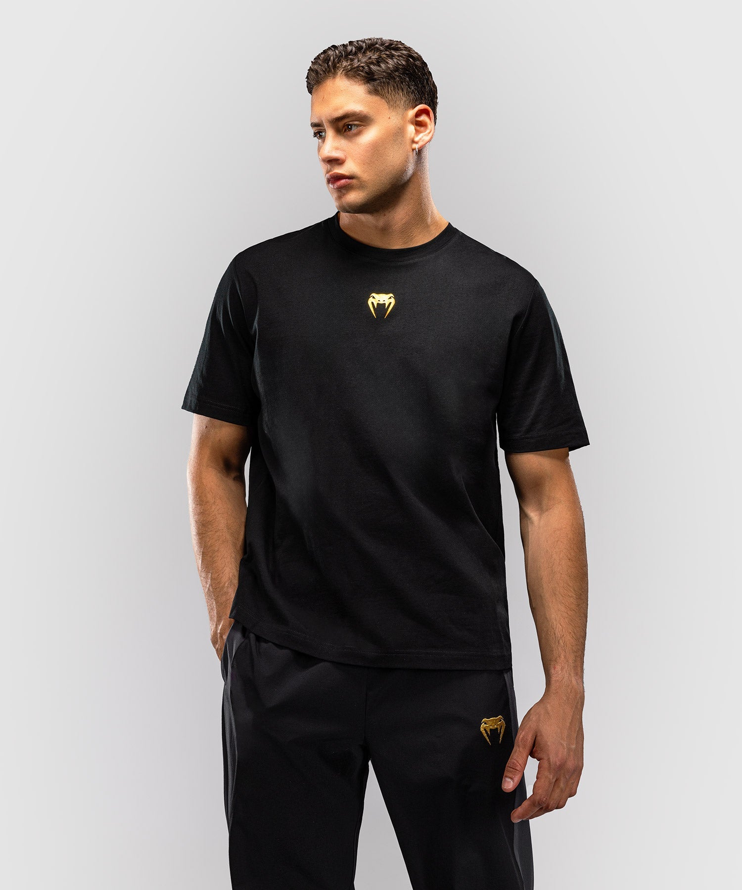 Venum T-Shirt Essential - Schwarz/Gold