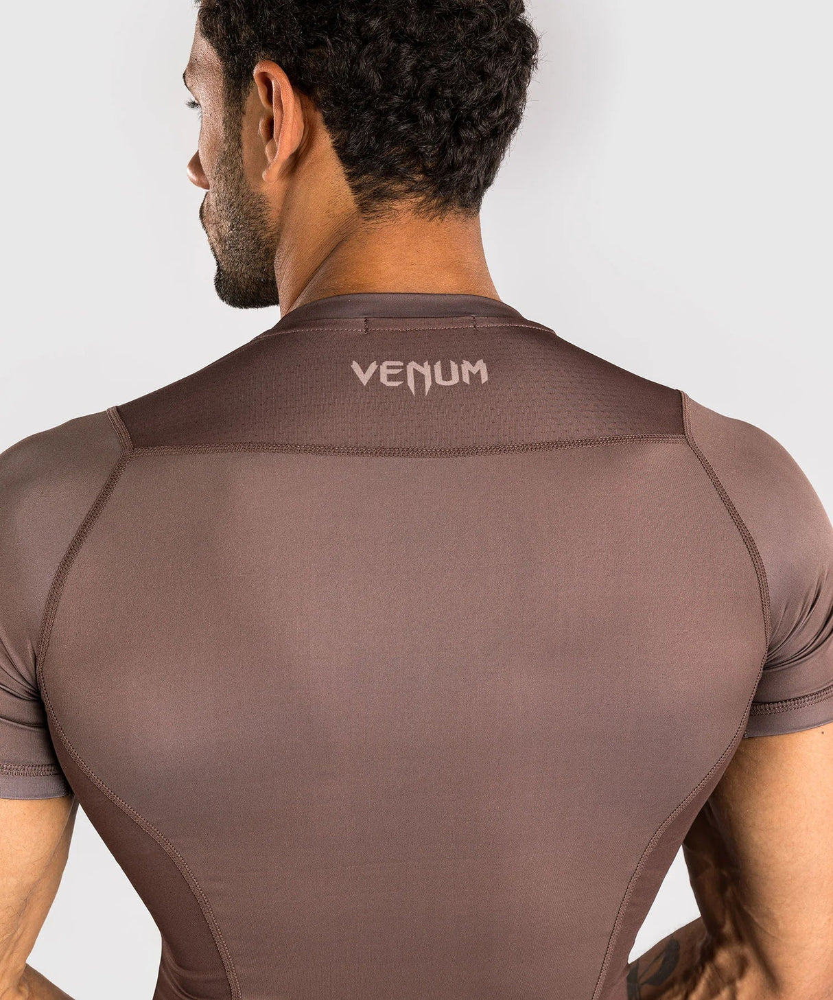 Venum No Gi Rashguard Kurzarm – Braun