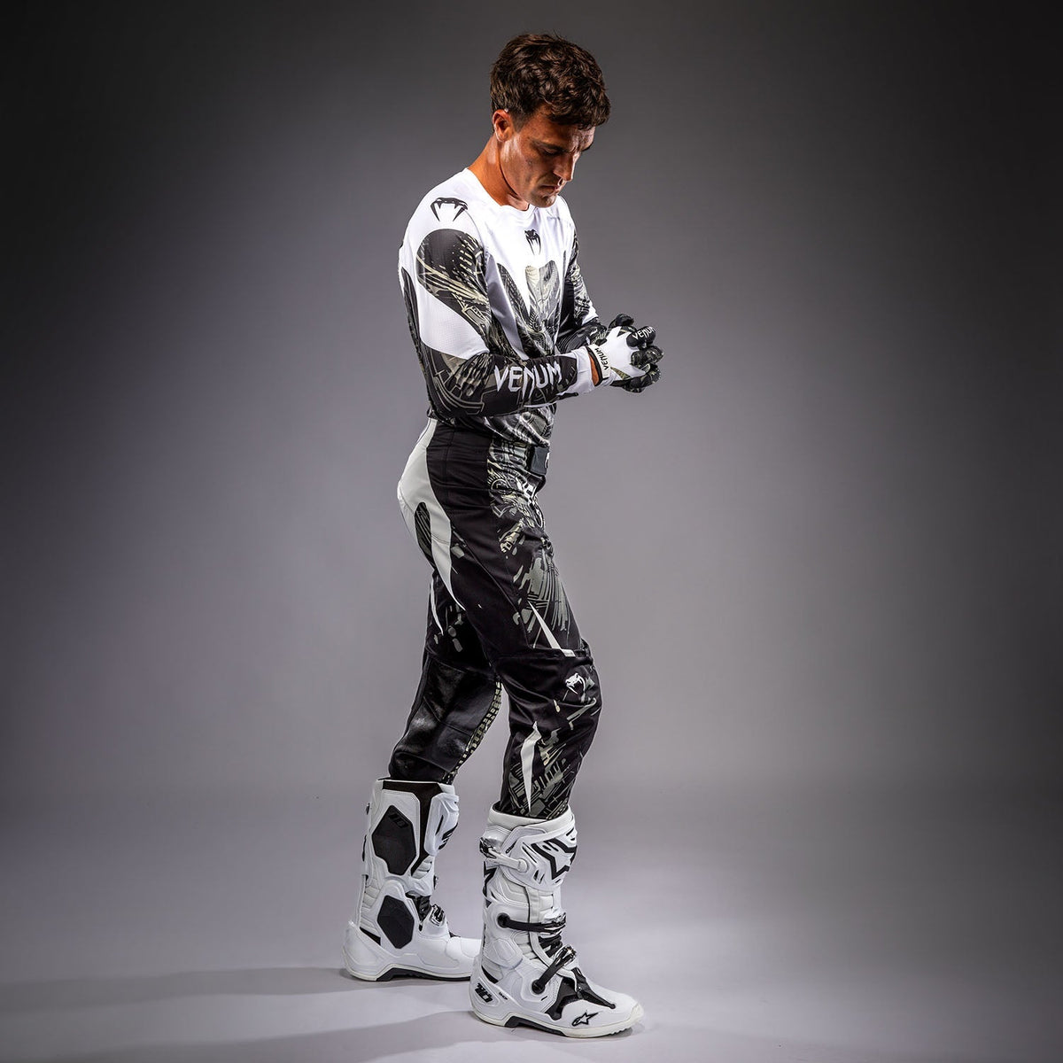 Venum Longsleeve MX Elite - Schwarz/Sand