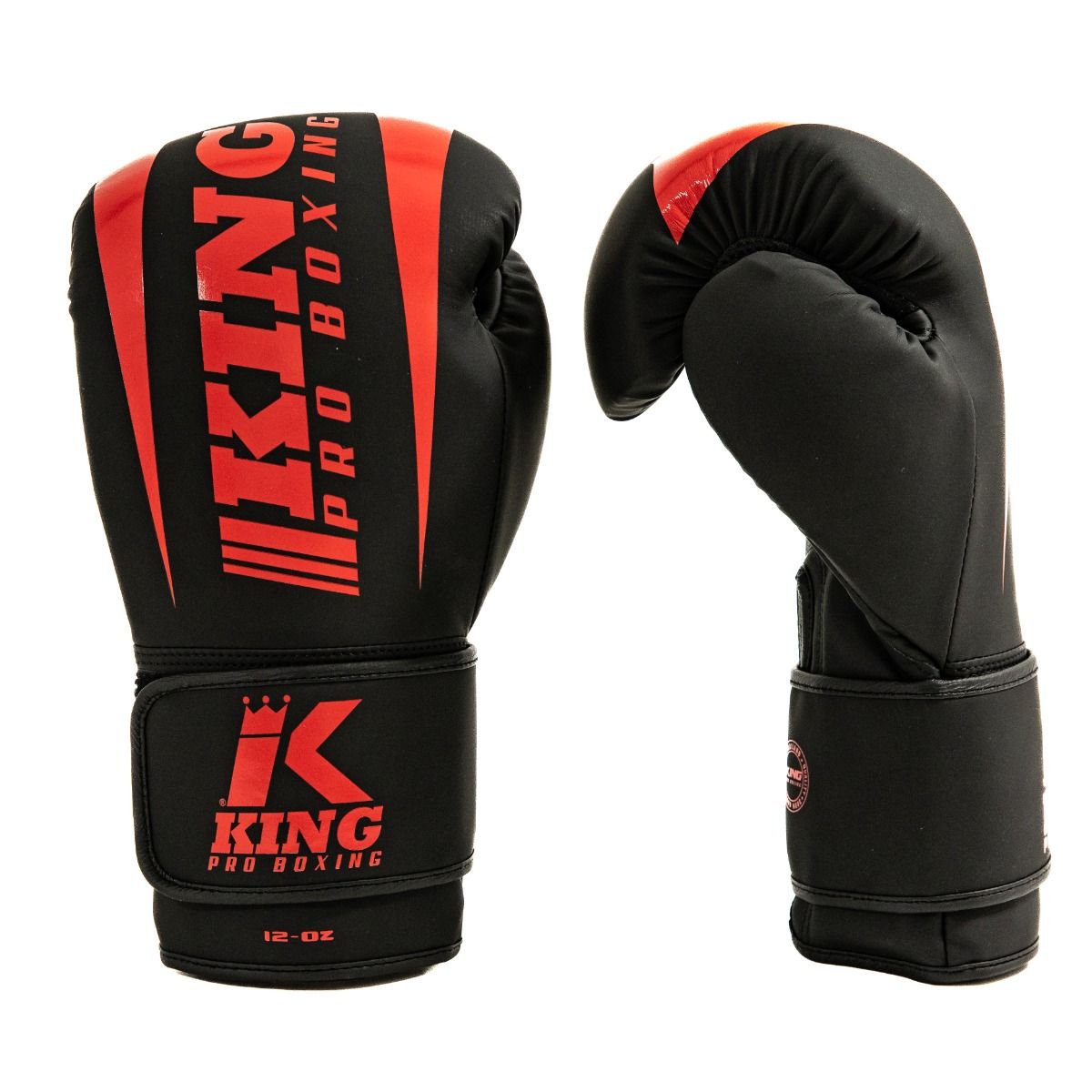 King Pro Boxing Boxhandschuhe Revo - Schwarz/Rot
