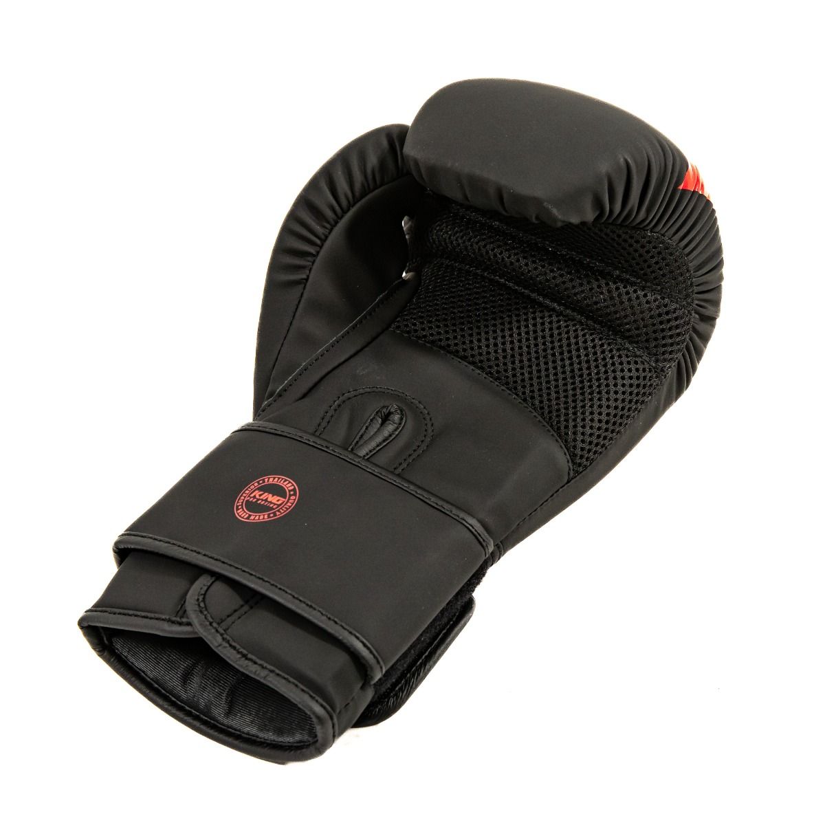 King Pro Boxing Boxhandschuhe Revo - Schwarz/Rot