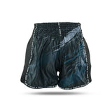 King Pro Boxing Muay Thai Shorts Storm - Schwarz/Grau
