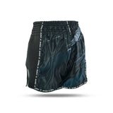 King Pro Boxing Muay Thai Shorts Storm - Schwarz/Grau