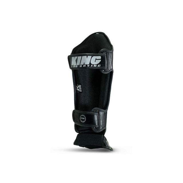 King Pro Boxing Schienbeinschoner Spartan - Schwarz/Grau