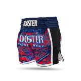 Booster Muay Thai Shorts Alien - Blau/Rot