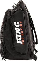 King Pro Boxing Backpack KPB Stormking - Schwarz