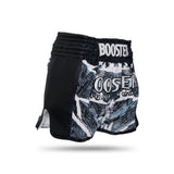 Booster Muay Thai Shorts Alien - Schwarz/Grau