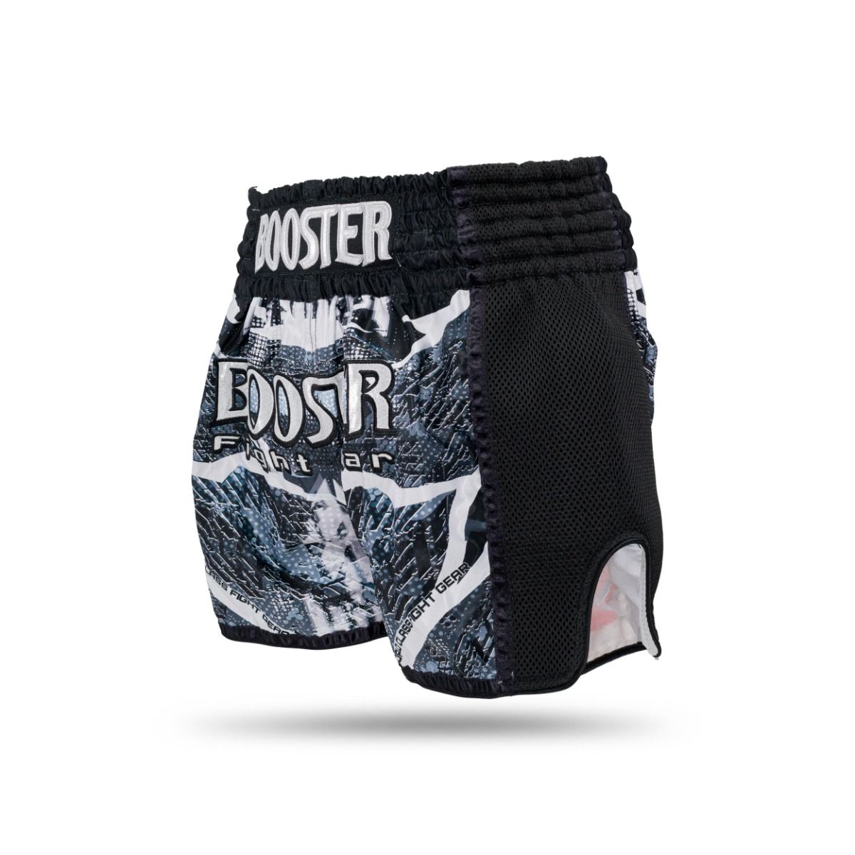 Booster Muay Thai Shorts Alien - Schwarz/Grau