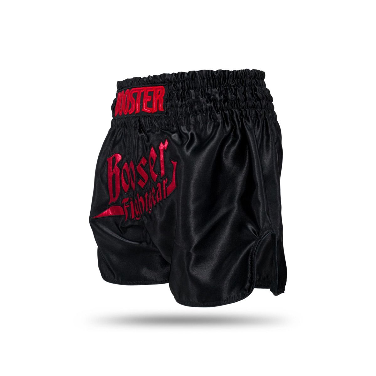 Booster Muay Thai Shorts Thunder - Schwarz/Rot