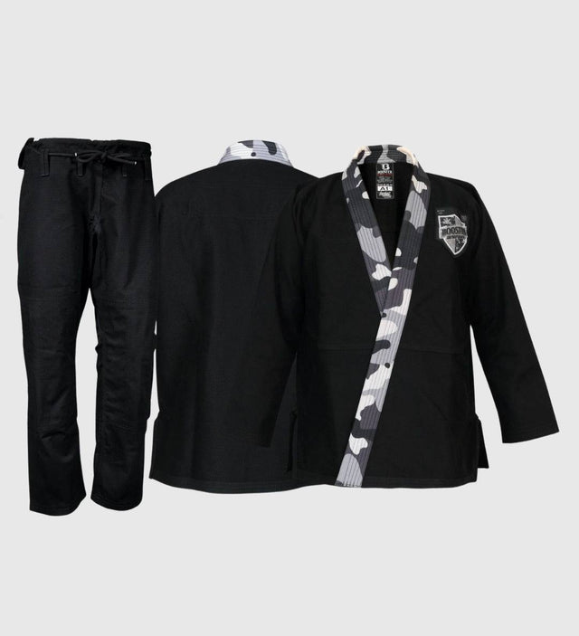 Booster BJJ Gi Pro Shield V2 - Schwarz/Camo - The Fight Company Deutschland