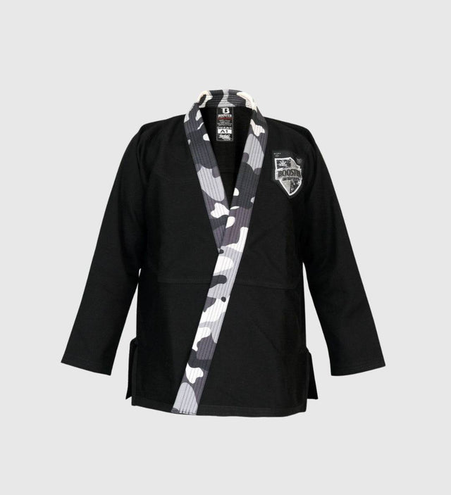 Booster BJJ Gi Pro Shield V2 - Schwarz/Camo - The Fight Company Deutschland