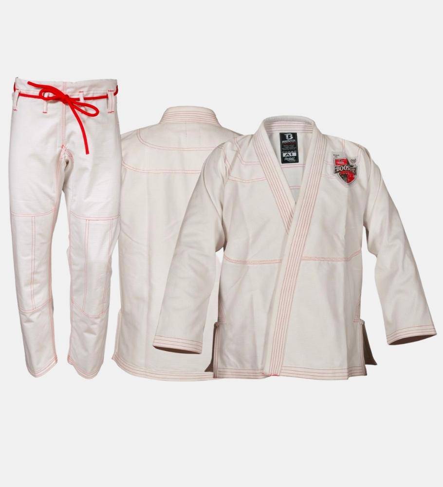 Booster BJJ Gi Pro Shield V2 - Weiss - The Fight Company Deutschland