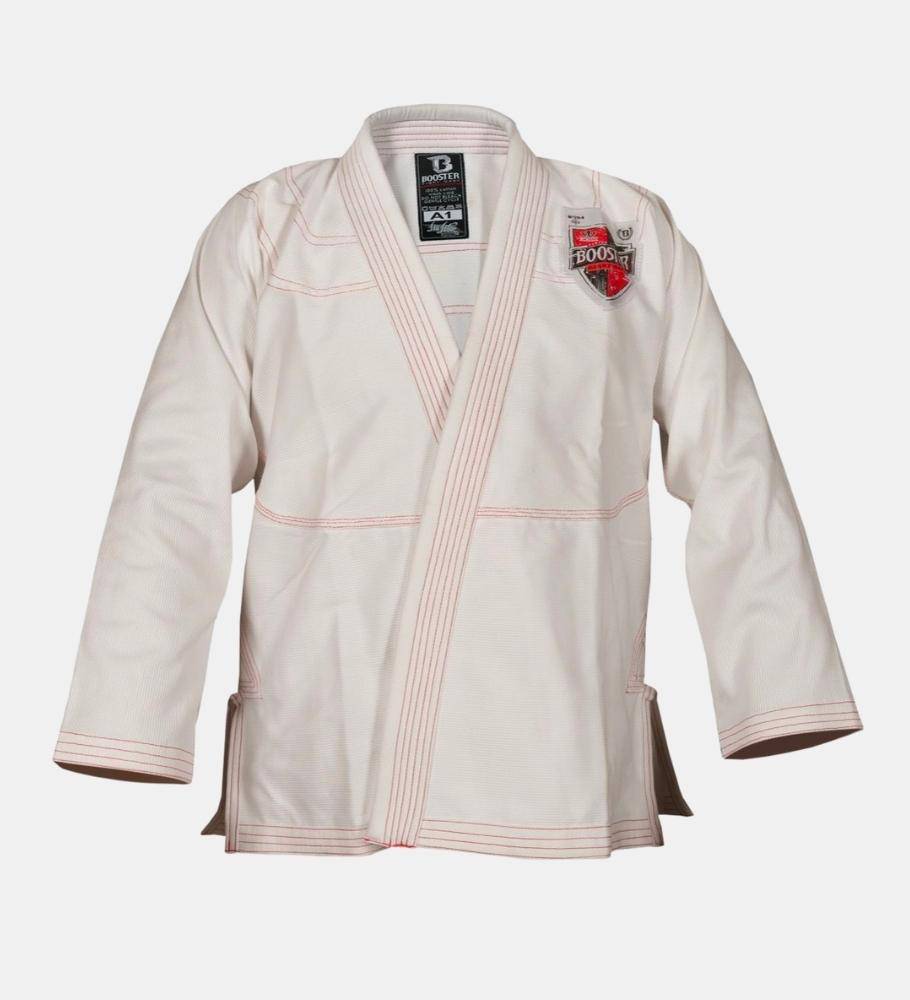 Booster BJJ Gi Pro Shield V2 - Weiss - The Fight Company Deutschland