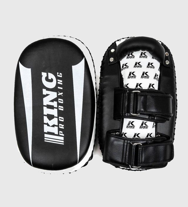 King Pro Boxing Kickpratzen Revo - Schwarz/Weiss - The Fight Company Deutschland