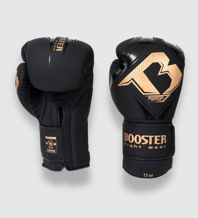 Booster Boxhandschuhe Bangkok - Schwarz/Gold - The Fight Company Deutschland