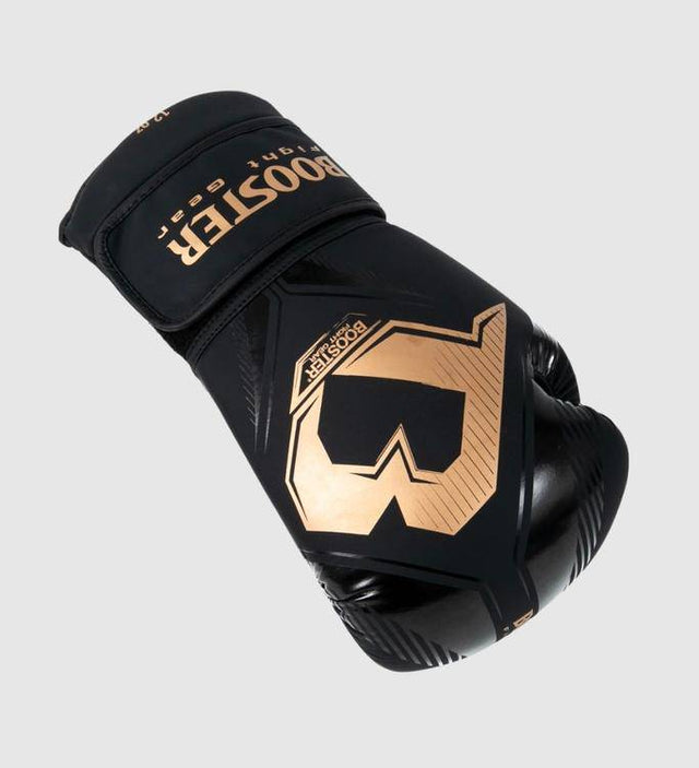 Booster Boxhandschuhe Bangkok - Schwarz/Gold - The Fight Company Deutschland