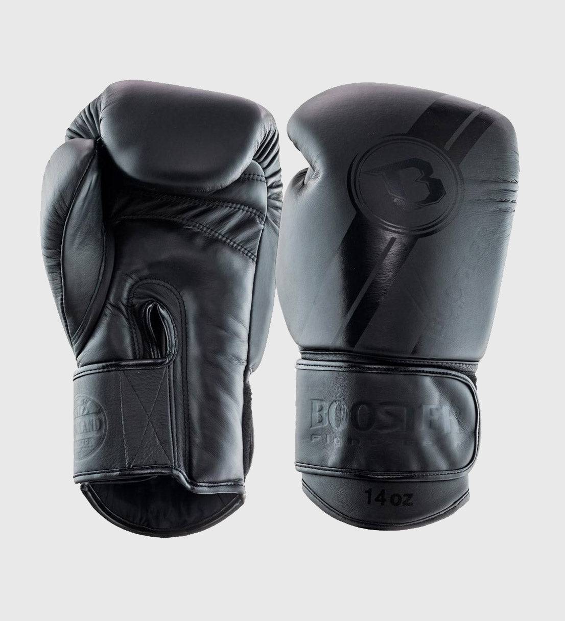 Booster Boxhandschuhe V3 - Schwarz Matt - The Fight Company Deutschland