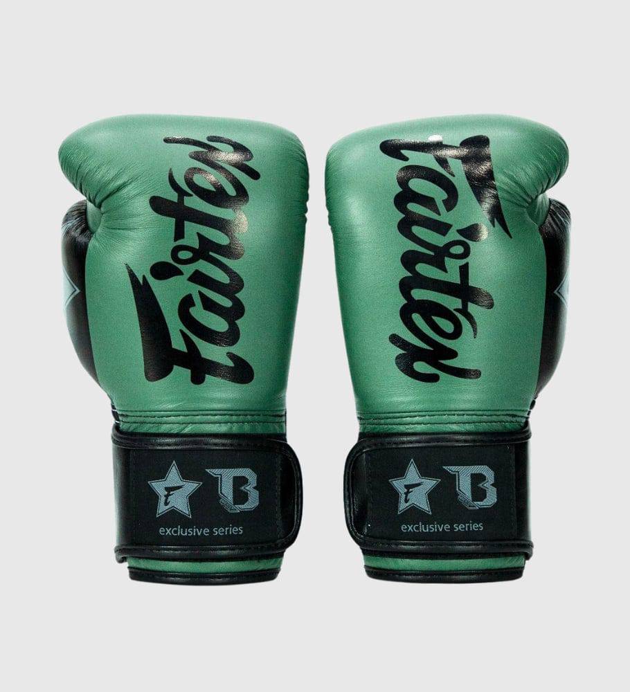 Fairtex Boxhandschuhe FXB V2 - Kaki Grün/Schwarz - The Fight Company Deutschland