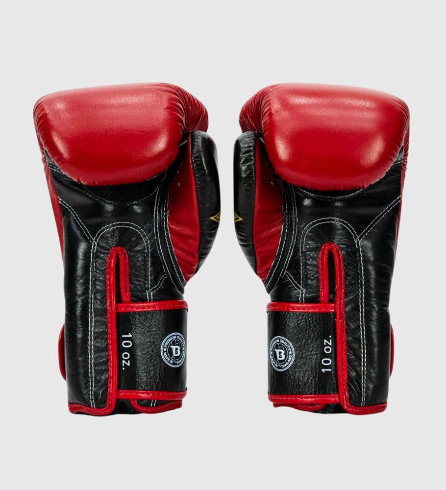 Fairtex Boxhandschuhe FXB V2 - Rot/Schwarz/Gold - The Fight Company Deutschland