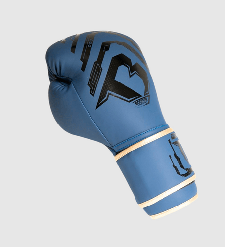 Booster Boxhandschuhe Youth Elite Kids -Blau/Schwarz/Gold - The Fight Company Deutschland