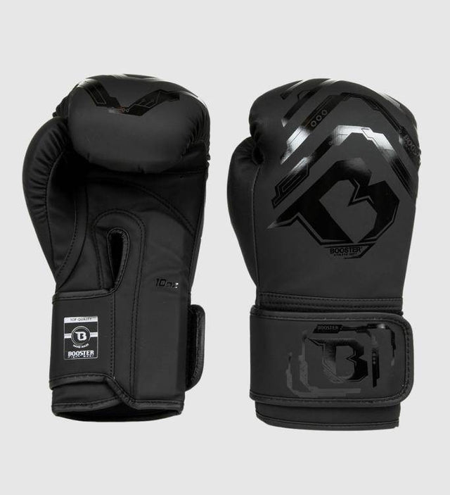Booster Boxhandschuhe Youth Elite Kids - Schwarz/Schwarz - The Fight Company Deutschland