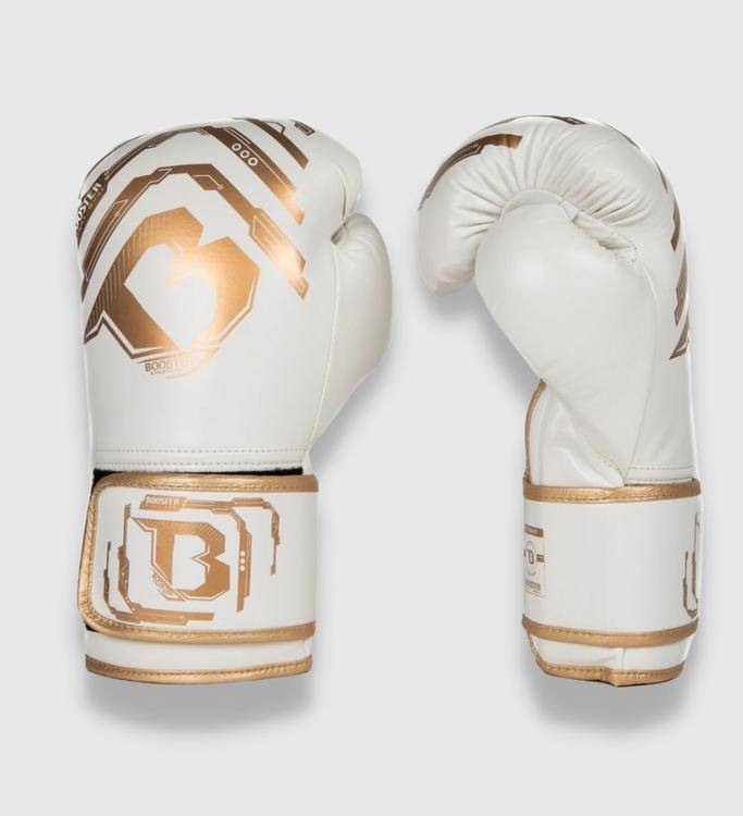 Booster Boxhandschuhe Youth Elite Kids - Weiss/Gold - The Fight Company Deutschland