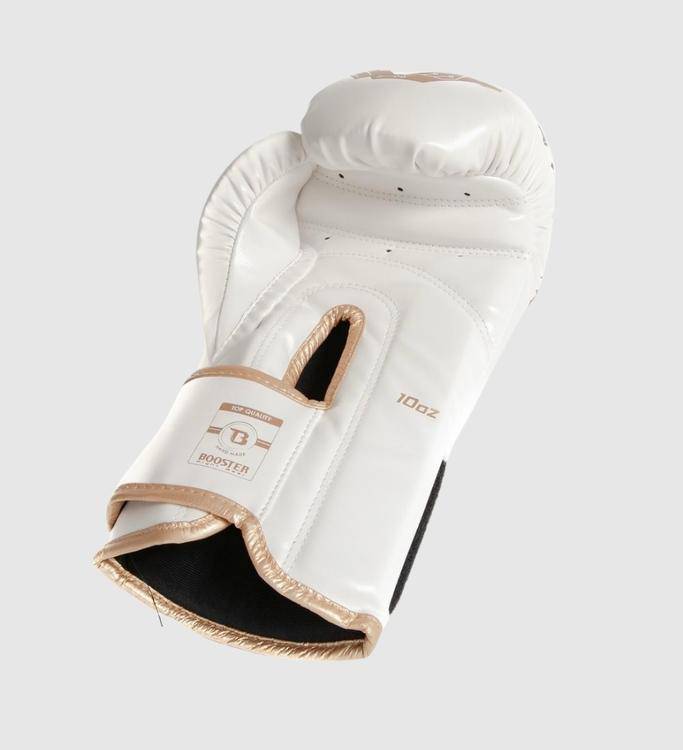 Booster Boxhandschuhe Youth Elite Kids - Weiss/Gold - The Fight Company Deutschland