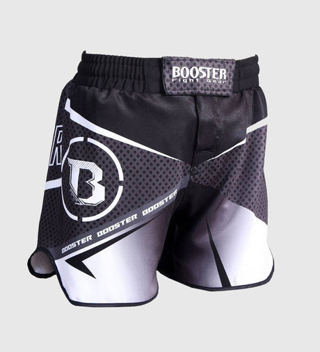 Booster MMA Shorts B Force 1 - Schwarz/Grau/Weiss - The Fight Company Deutschland
