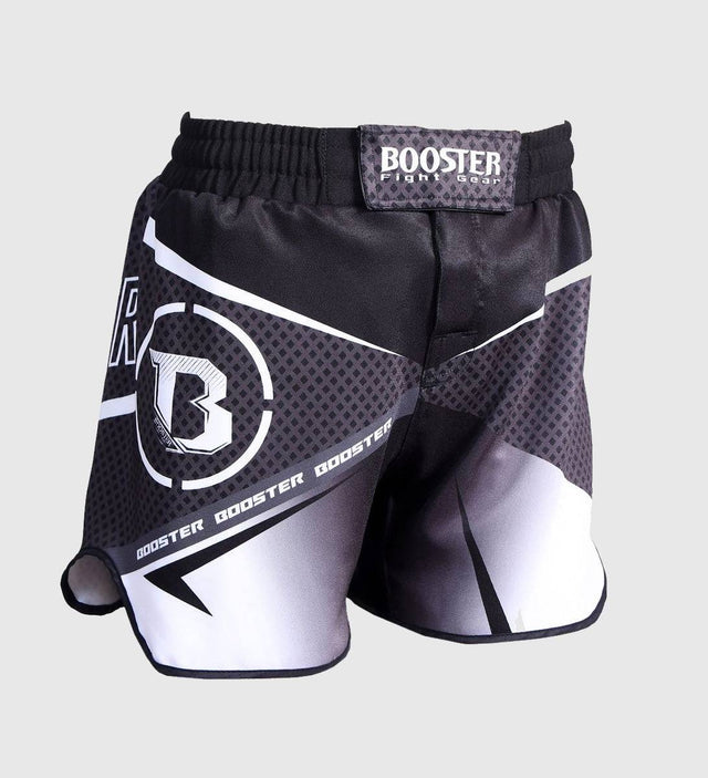 Booster MMA Shorts B Force 1 - Schwarz/Grau/Weiss - The Fight Company Deutschland