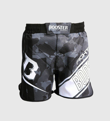 Booster MMA Shorts B Force 2 - Schwarz/Grau/Weiss - The Fight Company Deutschland