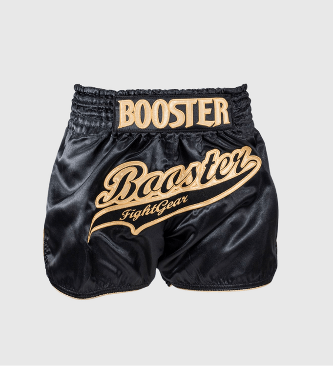 Booster Muay Thai Shorts Slugger - Schwarz/Gold
