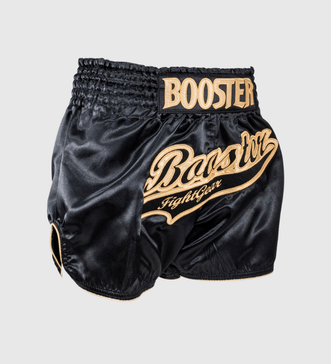 Booster Muay Thai Shorts Slugger - Schwarz/Gold