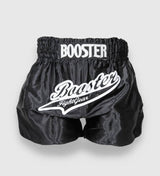 Booster Muay Thai Shorts Slugger - Schwarz/Weiss - The Fight Company Deutschland