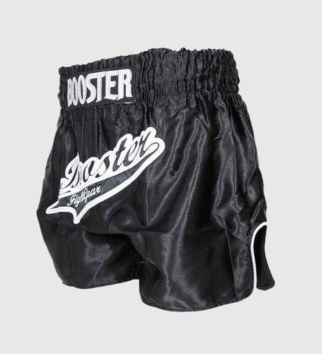 Booster Muay Thai Shorts Slugger - Schwarz/Weiss - The Fight Company Deutschland