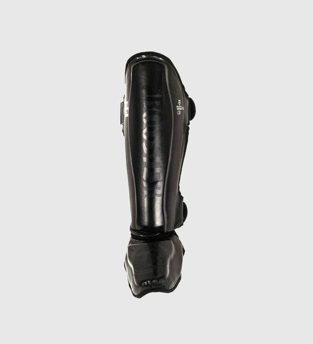 Booster Schienbeinschoner V3 - Schwarz/Schwarz - The Fight Company Deutschland