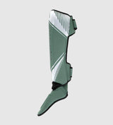 Booster Schienbeinschoner Bangkok - Grün/Silber - The Fight Company Deutschland