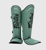 Fairtex Schienbeinschoner FXB - Kaki Grün/Schwarz - The Fight Company Deutschland