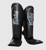Fairtex Schienbeinschoner FXB - Schwarz/Grau - The Fight Company Deutschland