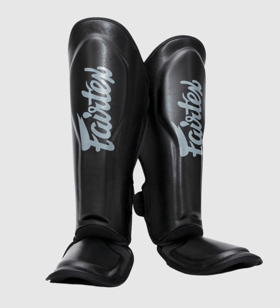 Fairtex Schienbeinschoner FXB - Schwarz/Grau - The Fight Company Deutschland