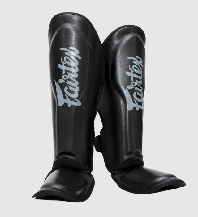 Fairtex Schienbeinschoner FXB - Schwarz/Grau - The Fight Company Deutschland
