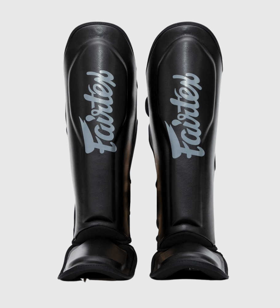 Fairtex Schienbeinschoner FXB - Schwarz/Grau - The Fight Company Deutschland